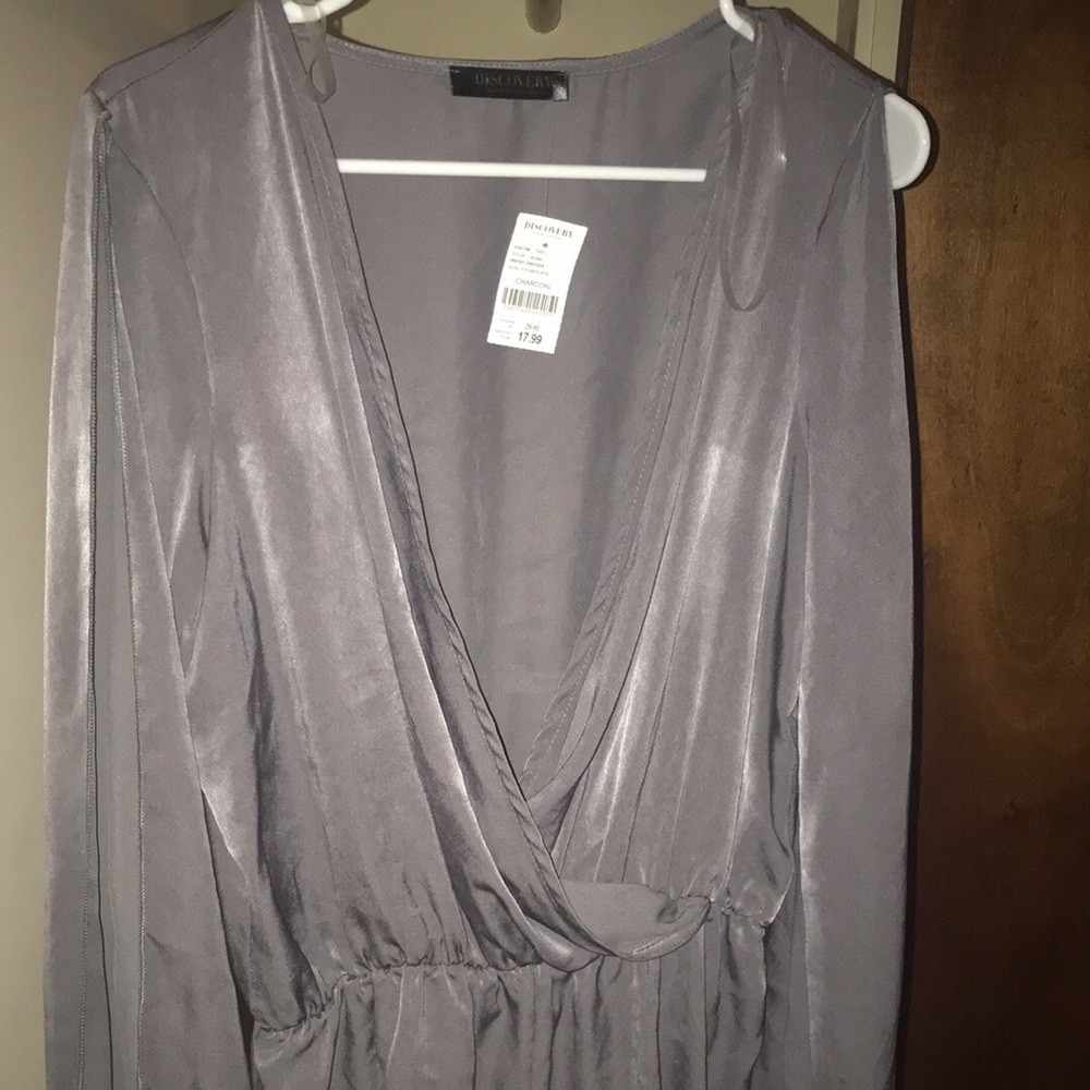 Gray Romper